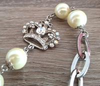 Tolles Schmuck Set ! Kette und Armband ! Kronen und Perlen ! TOP Rheinland-Pfalz - Ludwigshafen Vorschau