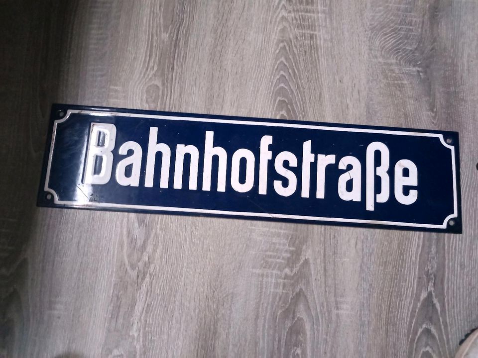 Straßenschild in Hessisch Lichtenau