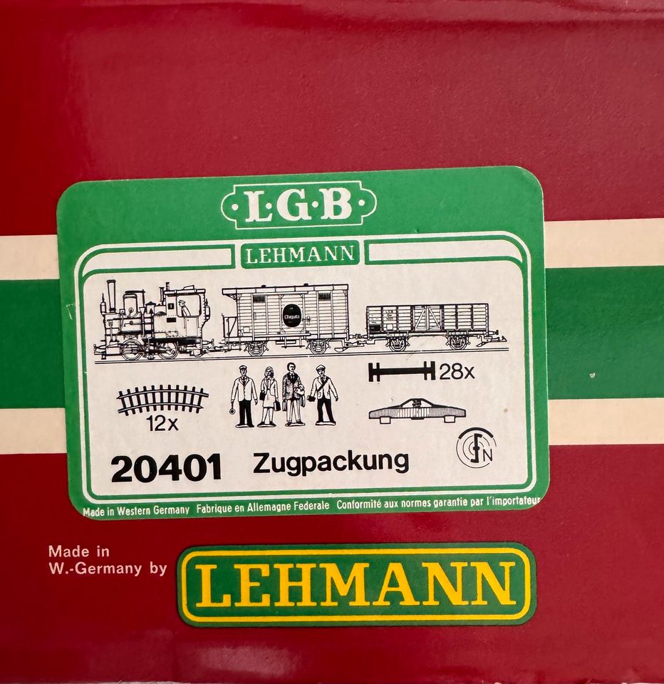 Tolles Modelleisenbahnset: Lehmann LGB in Wetter (Hessen)