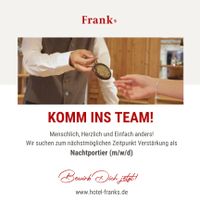 Nachteule gesucht | Nachtportier in TZ/VZ (m/w/d) Bayern - Oberstdorf Vorschau