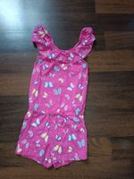 Jumpsuit Gr.104 Pink mit Schmetterling, Sommer Jumpsuit Nordrhein-Westfalen - Minden Vorschau