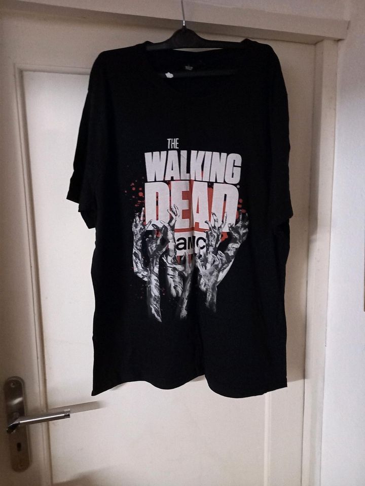 Herren Shirt GrXXL *Walking Dead* schwarz wie neu in Rhauderfehn