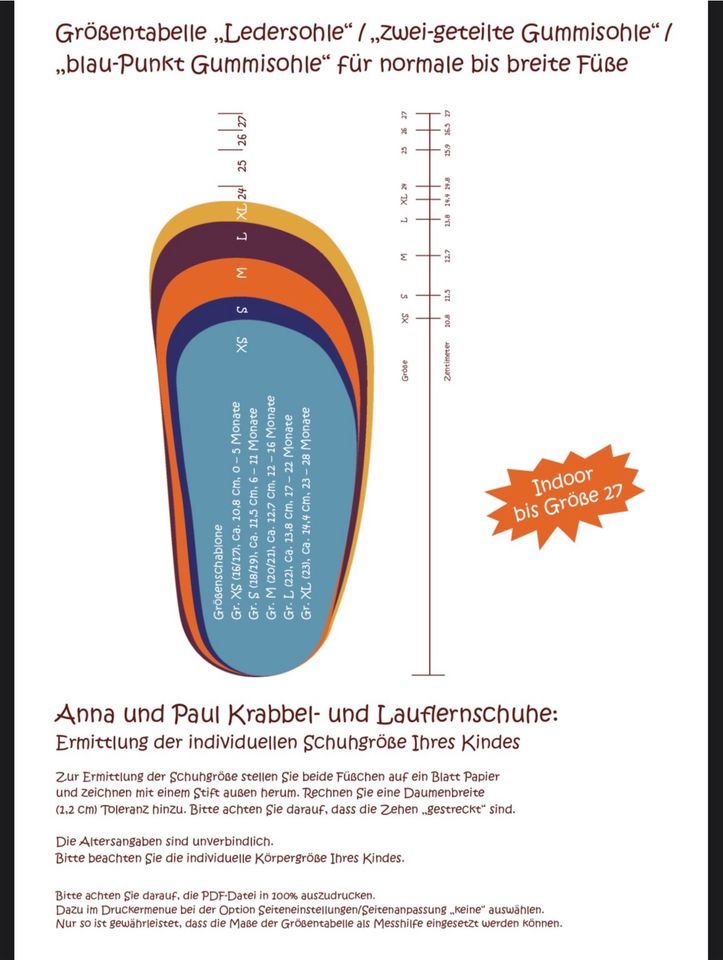 Lauflernschuh Anna und Paul Größe in Niedersachsen - Isernhagen |  Gebrauchte Kinderschuhe Größe 21 kaufen | eBay Kleinanzeigen ist jetzt  Kleinanzeigen