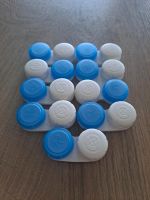 9x Kontaktlinsen Behälter flach / blau-weiß / Kennzeichnung Neu! Thüringen - Breitungen Vorschau