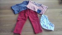 Jeans-Hose von GUESS Langarmshirt Zara H&M Halstuch handmade 80 Niedersachsen - Ankum Vorschau