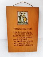 Wandbild Kindersegen auf Holz gedruckt Nordrhein-Westfalen - Altenbeken Vorschau