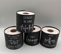 Klopapierhülle,Hülle für Toilettenpapier, Banderole neu !!! Bayern - Hergensweiler Vorschau