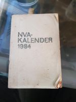 NVA Kalender 1984 DDR Sachsen-Anhalt - Magdeburg Vorschau