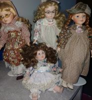 4 Puppen Porzellan Mädchen Baden-Württemberg - Vaihingen an der Enz Vorschau