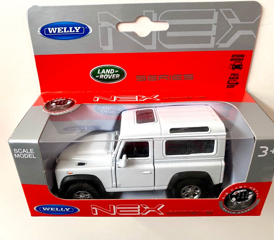 Modellauto Landrover Defender Welly Nex Metall in Dortmund