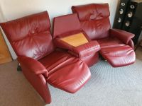 Sofa Leder rot Düsseldorf - Gerresheim Vorschau