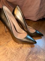 ALDO Pumps Peeptoes High Heels Schuhe EchtLeder Gr 39 TOP Berlin - Treptow Vorschau