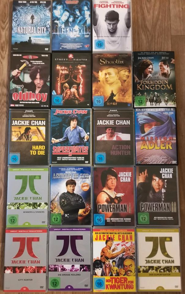 Jackie Chan Filme, Street fighter, Oldboy etc. in Jena