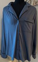 Blaues Pyjama Oberteil H&M Neue Kollektion Brandenburg - Zehdenick Vorschau