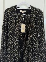 ✨NEU mit Etikett✨Michael Kors, Wickelkleid, schwarz/gold, 36/38 Bayern - Pocking Vorschau