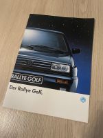 VW Prospekt Golf II 2 Rallye G60 16V Werbung Broschüre Juni 1989 Bayern - Retzstadt Vorschau