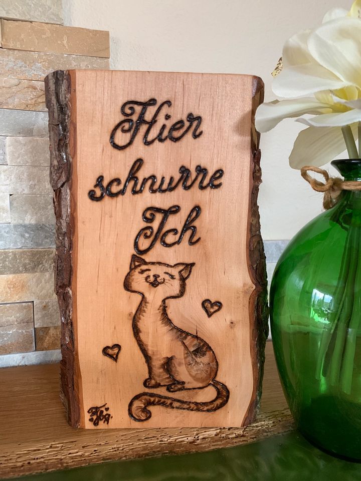 °Fbg° ein Dekobrettchen Sprüche mit Charme in Waldmünchen