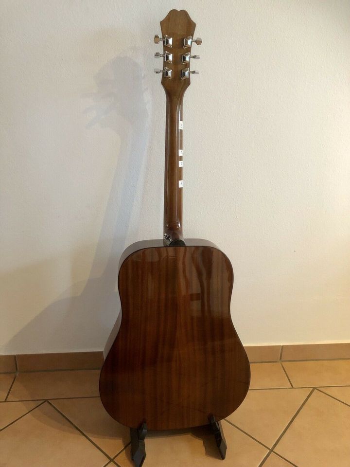 Gitarre Epiphone DR-100 na, Tasche, Ständer, Buch in Kirchheim in Schwaben