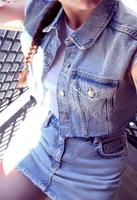 Zweiteiler Set Zara Denim Jeans Weste & Hosenrock Bayern - Aschaffenburg Vorschau