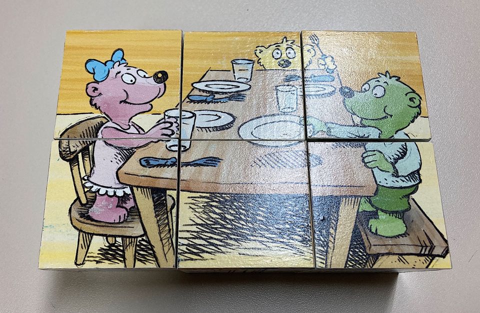 Legepuzzle-Bausteine „Käptn Blaubär“, siehe Text+Bilder in Sömmerda