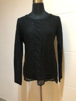 NEU! Pulli schwarz edel elegant mit Chiffon Rand Bayern - Hersbruck Vorschau