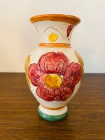Kleine handbemalte Majolika-Keramik-Vase Landhausstil Brandenburg - Zossen-Kallinchen Vorschau
