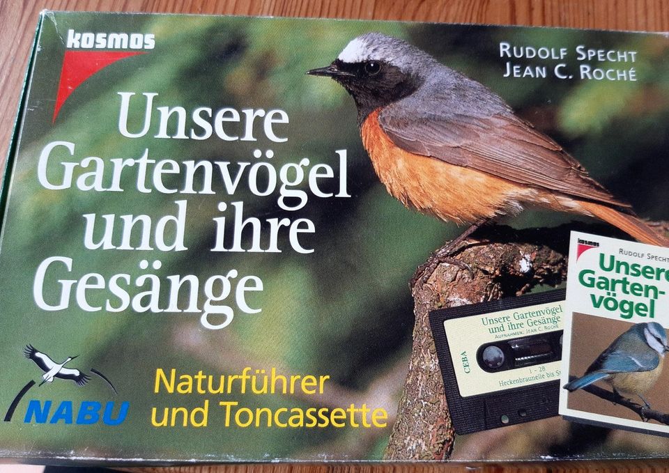 Unsere Gartenvögel - Naturführer mit Cassette von Kosmos in Tostedt