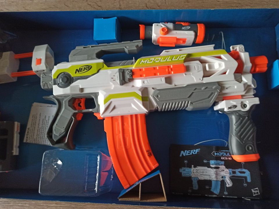 NERF N-Strike Modulus ECS-10 Blaster + Zubehör - in OVP in Bayern - Hösbach  | Weitere Spielzeug günstig kaufen, gebraucht oder neu | eBay Kleinanzeigen  ist jetzt Kleinanzeigen