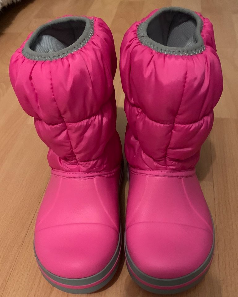 Neu Crocs Winterstiefel Puff pink, Gr. 28,5 (11 UK) in Frankfurt am Main