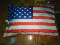 Sitzsack in USA Flagge 100cmx 150 cm NEU DEKO  100 % Polester Hessen - Brechen Vorschau