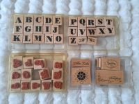 Stampin Up Stampinup Stempelsets Sammlung Holzstempel Alphabet Schleswig-Holstein - Ammersbek Vorschau