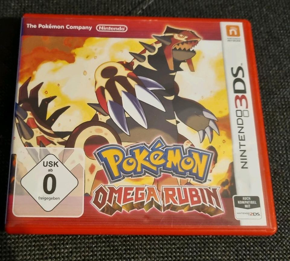 Nintendo 3Ds Pokemon Omega Rubin Spiel OVP in Dalum
