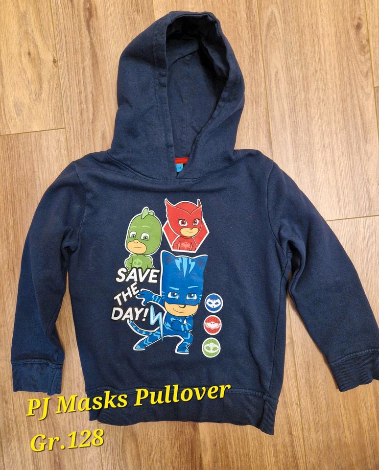 PJ Masks Pullover mit Kapuze Gr.128 in Edingen-Neckarhausen