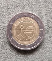 2 Euro Münze, Strichmännchen, WWU 1999-2009 Österreich Bayern - Haibach Unterfr. Vorschau