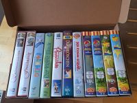 Karton mit 11 VHS Kassetten f. Kinder z.B. Pinocchio uvm. Baden-Württemberg - Pfinztal Vorschau