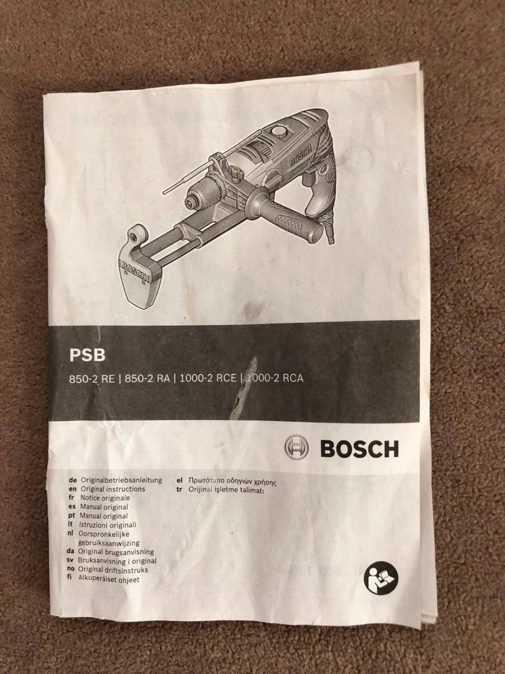 Schlagbohrmaschine Bosch PSB 850-2 RA electronic in Nagold