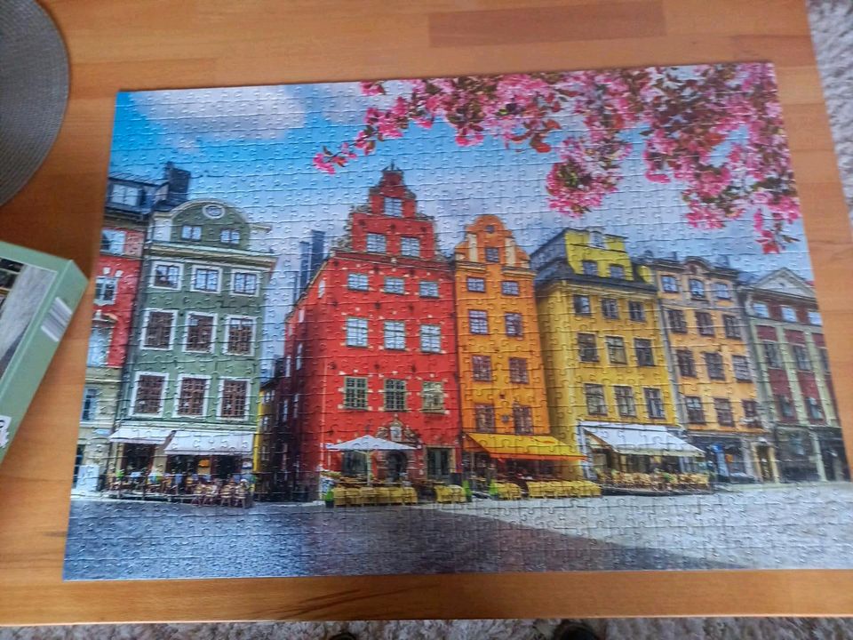 1000Teile Puzzle Stockholm in Sankt Augustin