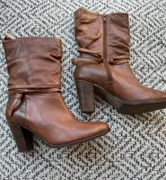 Toller angesagter Stiefel - Cowboystiefel - Leder - Gr 39 Nürnberg (Mittelfr) - Nordstadt Vorschau