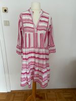 Kleid Sommer Kleid Tunika Baumwolle Leinen  One size weiß pink Düsseldorf - Flingern Nord Vorschau