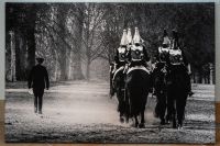 Foto Leinwand 60 x 40 cm Horseguard in London Hyde Park Bayern - Tegernheim Vorschau