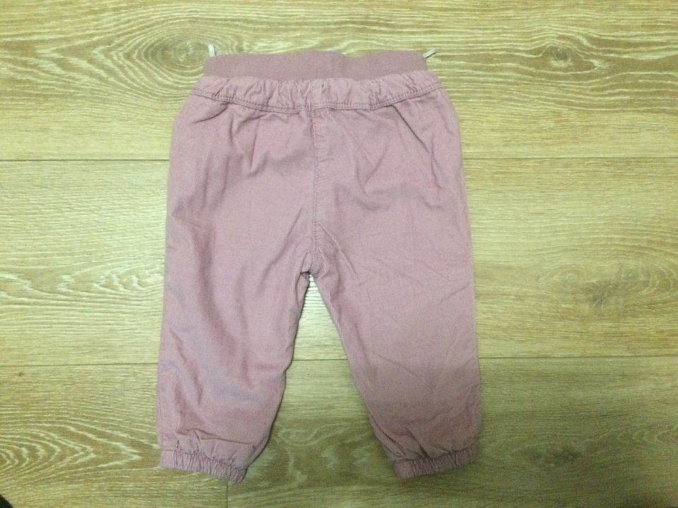 Baby Club Babyhose Cordhose Größe 80 Pink *1a* in Bad Schönborn