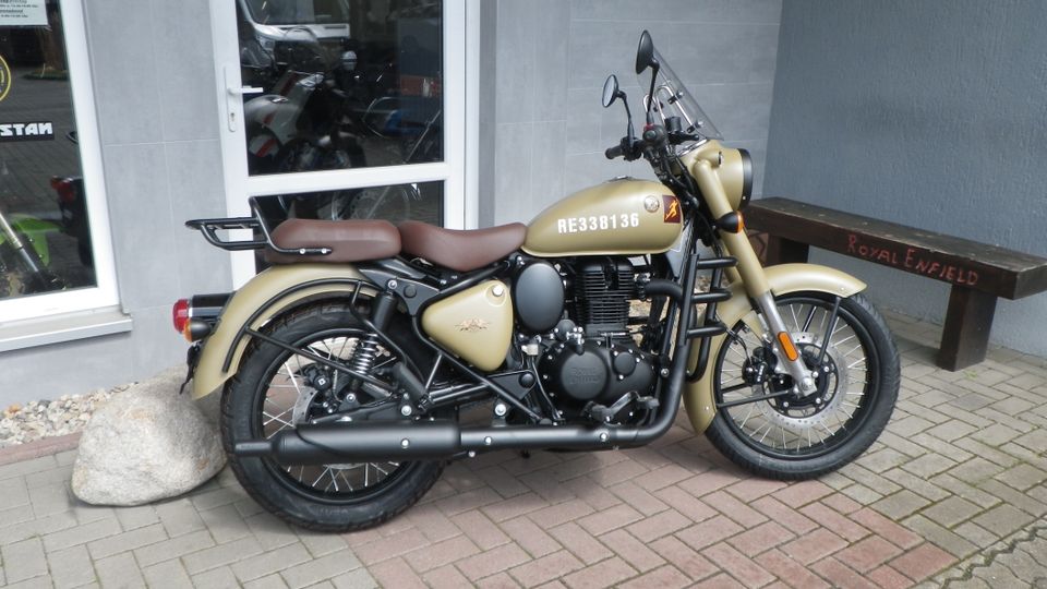 Royal Enfield Classic 350 Touring in Desert Sand in Hasselfelde