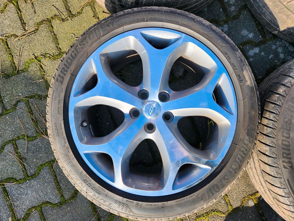 Ford Smax S-Max Alufelgen Titanium 8x18 ET55 235/45R18 Sommerreif in Krefeld