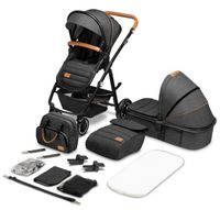 LIONELO Amber Kinderwagen 2 in 1 Kombikinderwagen Graphit Niedersachsen - Scheeßel Vorschau