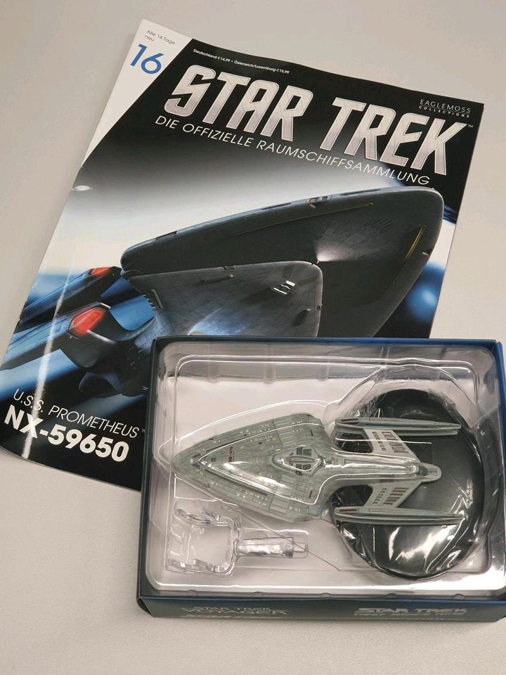 Star Trek Eaglemoss Modell - U.S.S. PROMETHEUS mit Magazin Nr. 16 in Halle