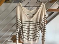 Zara Strick Pullover Stickpullover Häkeln Spitze L , VAusschnitt Hannover - Mitte Vorschau