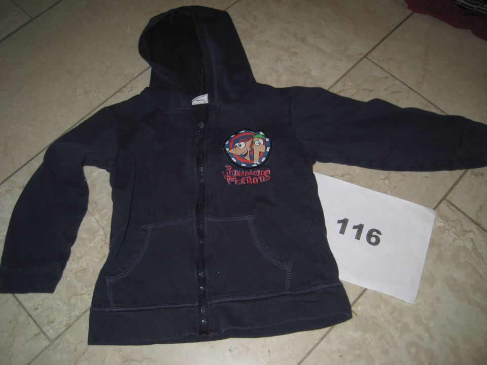 Paket 17 Sweatshirts Pullover 116 122 Esprit Bagger Fußball Teddy in Hüttenberg