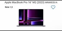 MacBook Pro m2 16 Zoll 2023 wie neu!! Thüringen - Erfurt Vorschau