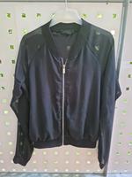 gr.34 / 36. schwarzer Cardigan  mit RV Baden-Württemberg - Oberkochen Vorschau