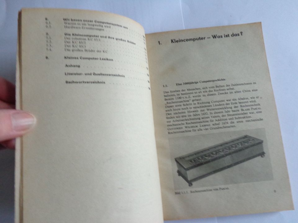 Personal- Computer 1715 , Kleincomputer leicht verständlich , DDR in Bad Muskau